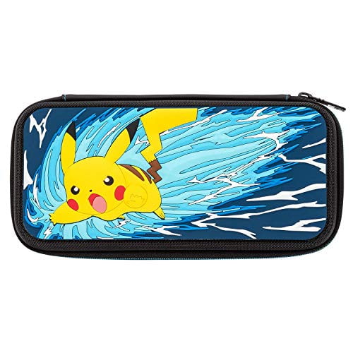 Nintendo Switch Pokemon Pikachu Battle Deluxe Travel Case for Console and Games by PDP--- 500-110