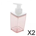 thumbnail image 1 of 2x Botella Vacía Recargable con Bomba, Limpiador Facial, Fabricante de Burbujas, Contenedor de Jabón Líquido, Tipo Prensa Transparente, Dispensador de 2 piezas, 1 of 8