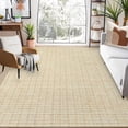 thumbnail image 1 of Aoile 8x10 Area Rugs, Modern Geometric Washable Rug with Non-Slip Backing, Contemporary Accent Carpet for Living Room, Laundry, Office, Yellow, 1 of 8