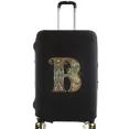 thumbnail image 1 of Housses de Valise Housse de Protection Valise de Voyage Anti-Rayures Housse Anti-Poussière Réutilisable Housse Anti-Poussière Lavable Motif Imprimé Graphique 8lettre Graphique B TG, 1 of 6