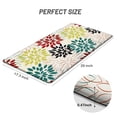 thumbnail image 2 of GALMAXS7 Kitchen Mats for Floor 1/2 Inch Anti Fatigue Mats Floral Kitchen Rugs Cushioned Colorful, 2 of 5