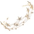 thumbnail image 2 of Diadema elegante con forma de estrella de cristal para boda., 2 of 5