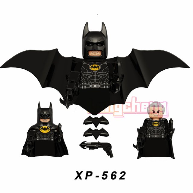 KT1075 Super Héroes DC Bat Wonder Woman El Hombre Flash Figura De Bloques De Construcción Juguete De Plástico Mini Ladrillos Regalo Para Niños XP561 XP562