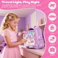 thumbnail image 3 of CutteeyFyry 2PCS Paint by Number Sticker Travel Activities Essentials for Girls Kids Boys Ages 4-10 Road Trip & Airplane Toys & Long Car Rides, Birthday Present, Preschool Classroom Party Gifts, 3 of 7