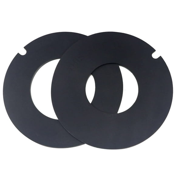 Sikawai 385316140 385311462 RV Toilet Flush Seal Replacement Kit Toilet Rubber Ball Bowl Gasket Fits for Do-Metic Se-Aland Man-sfield Vacu-Flush Cam-per 510/510+ 2010 506/1006 1008/EcoVac 146-149