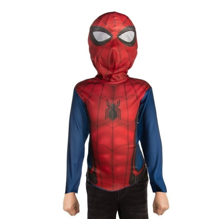 Imagine Spider-Man Dress Up Boys Costume Top With Mask Superhero Costumes For Boys Kids Size 4-6 Superhero