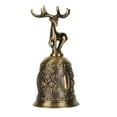 thumbnail image 2 of Metal Hand Bell, Zinc Alloy Exquisite Polished Finish Rustproof Hand Bell  For Students For Training Pets Gold,Bronze, 2 of 8