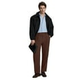 thumbnail image 6 of FEDTOSING Mens Corduroy Pants Classic Fit Stretch Dress Pants Vintage Business Slacks Trousers, 6 of 7