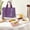 Purple, variant on Kcavykas Dopamine Bento Bags Workers with Lunch Large Capacity Lunch Insulation Bag Thickened Aluminum Foil Outdoor Camping Insulation Bag for School Office Supplies
