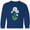 Royal Bue, variant on Inktastic Daisy Flower Long Sleeve Youth T-Shirt