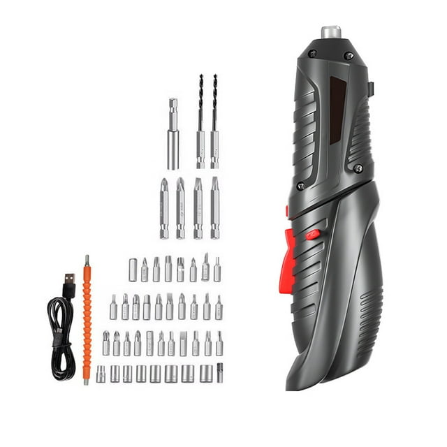 Yeacher Ensemble de Embouts Métalliques pour Tournevis 250 R/min, Tournevis Multifonctions, Trousse d'Outils de Réparation, Tournevis Électrique pour Téléphones Mobiles, Ordinateurs et Électroménagers