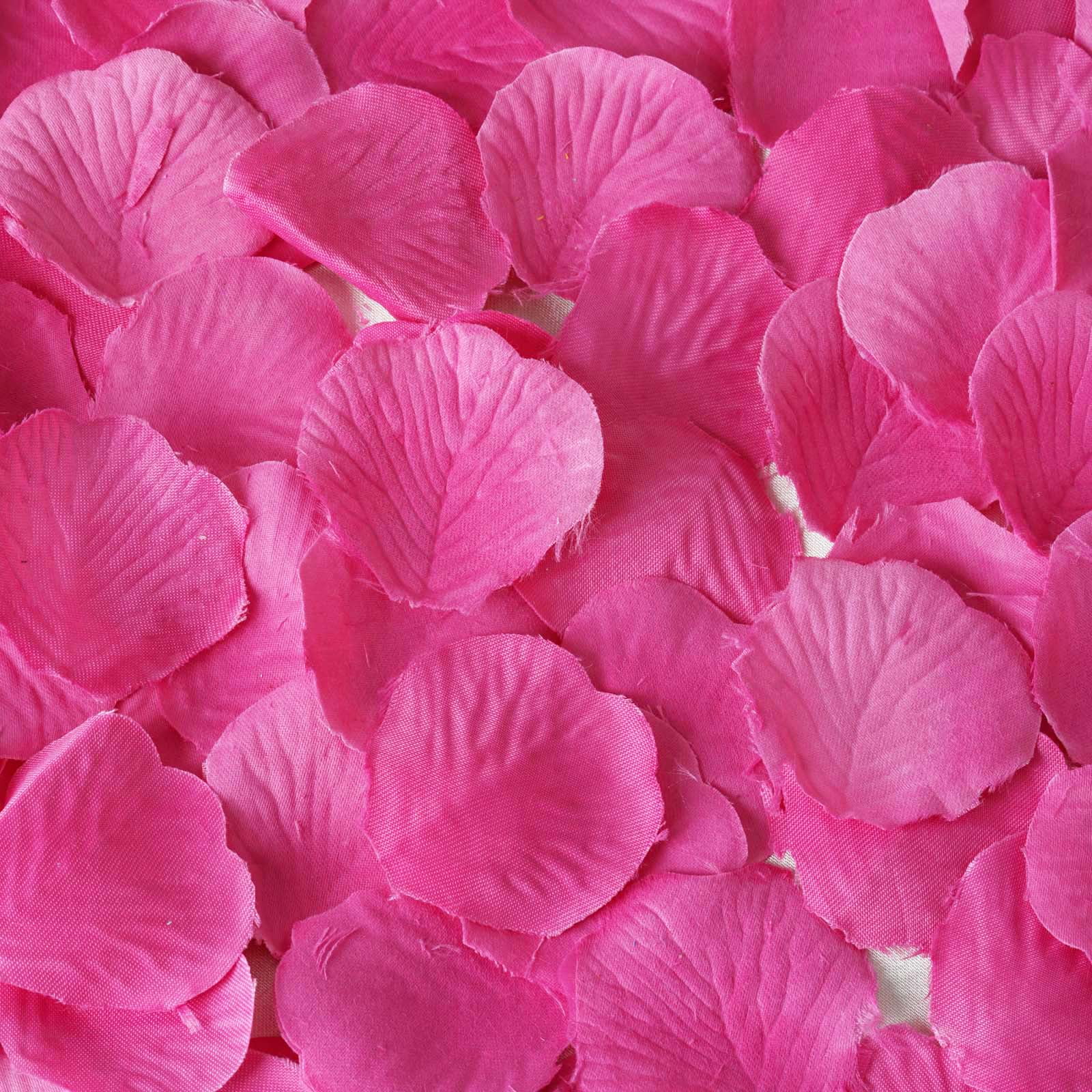 BalsaCircle 500 Silk Rose Petals Wedding Decorations Bulk Supplies Pink 