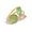 Green, variant on Blue Cubic Zirconia Open Rings Hypoallergenically Titaniumed Steel Jewelry Finger Accessory For Daily Wear