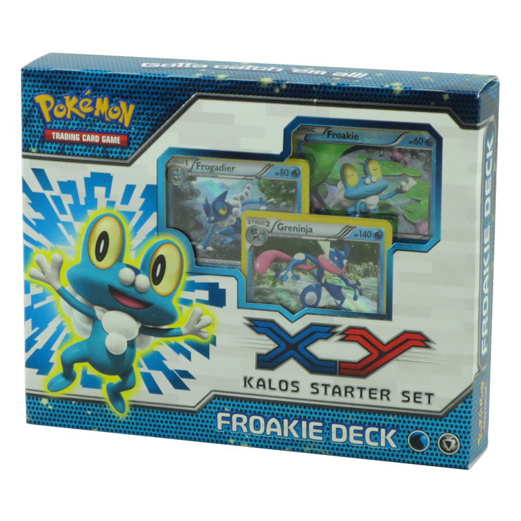 Pokemon Cards Xy Kalos Deluxe Starter Deck Froakie 60 Cards Walmart Com