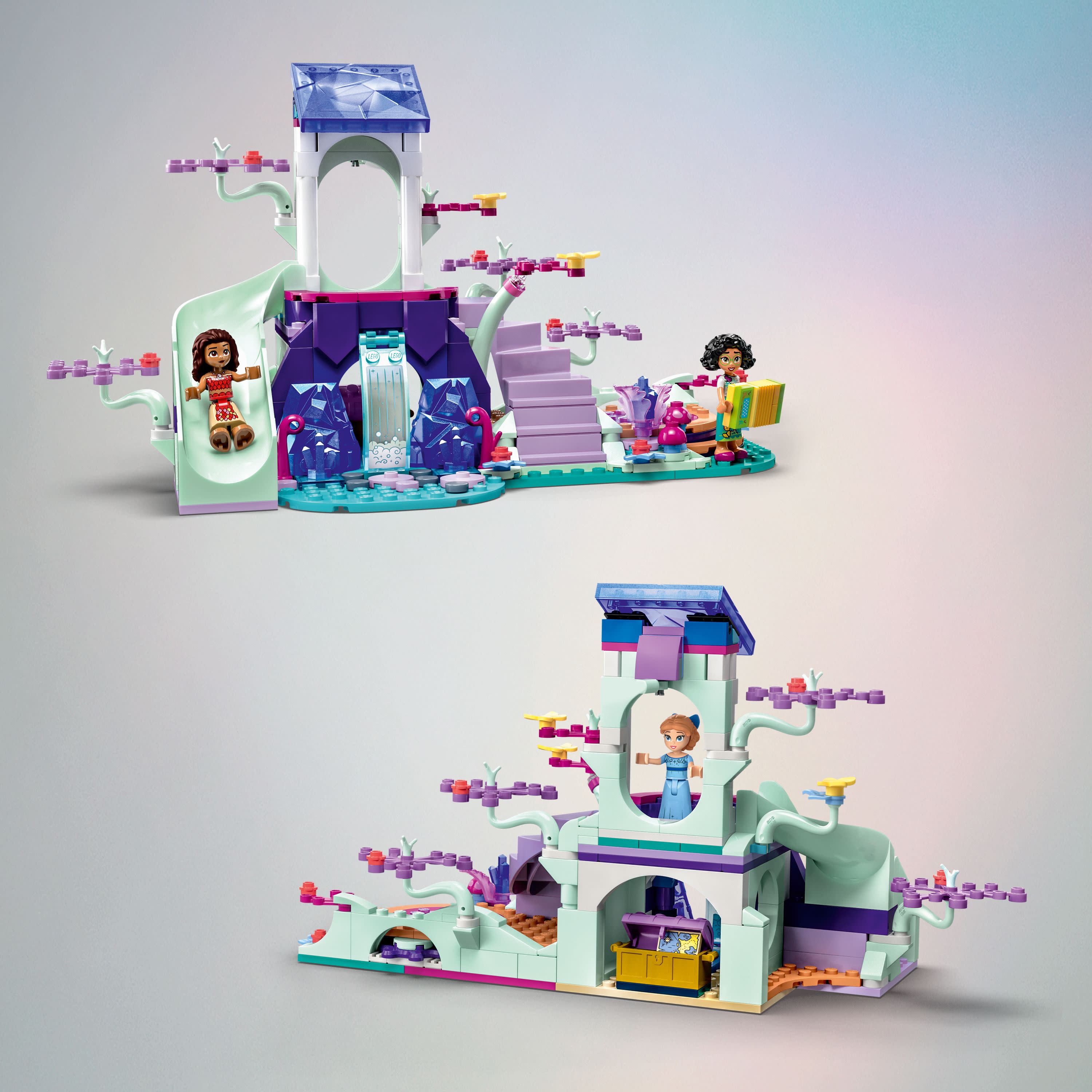 LEGO Disney 43215 La Casa sull'Albero Incantata con 13 Mini Bamboline di  Principesse, Gioco per Bambini 7+, Set Disney 100