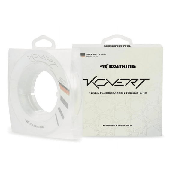KastKing Kovert Fluorocarbon Fishing Line, 200 yards, Clear, 10lb. Test