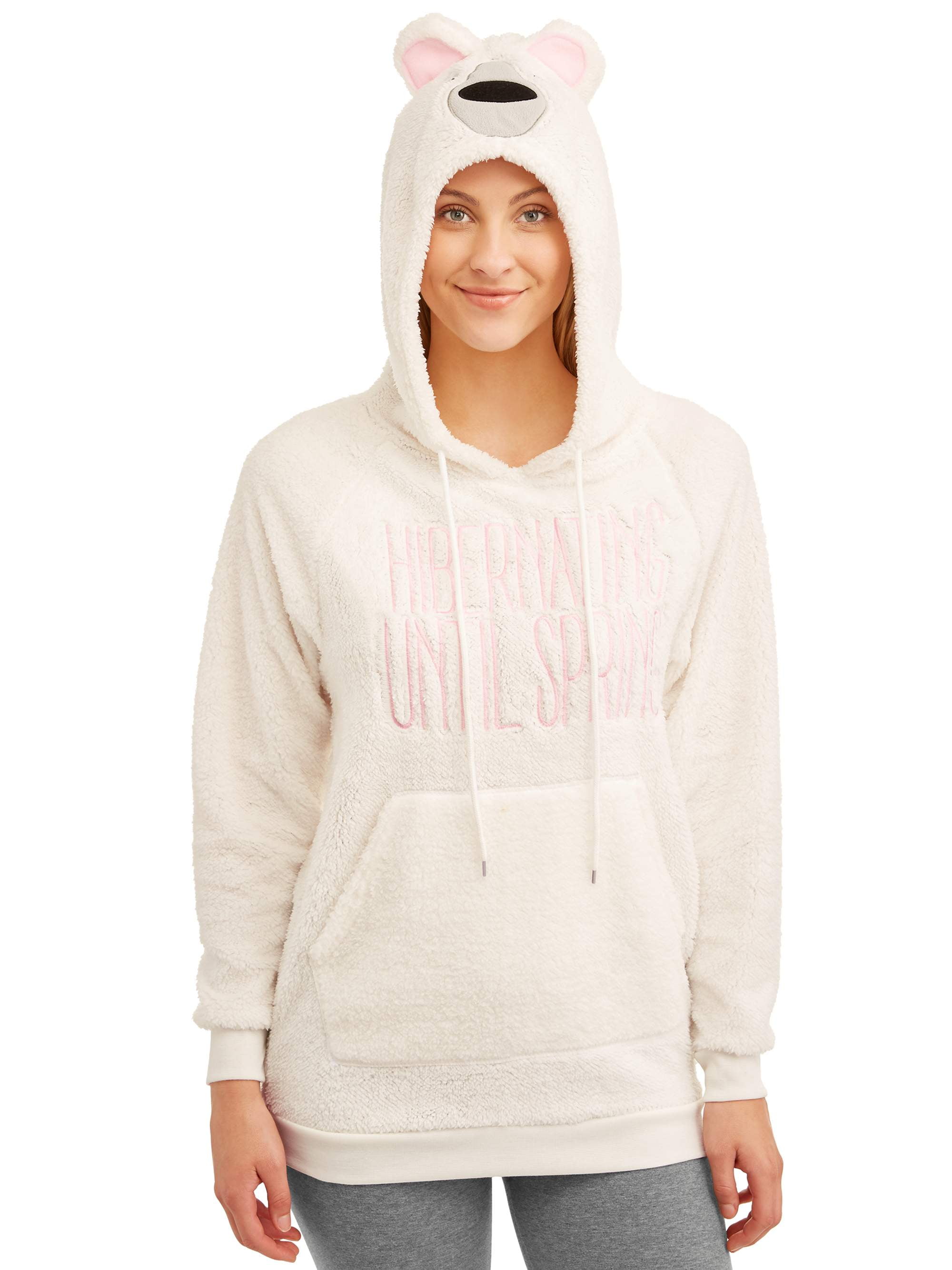 hooded sleep shirt