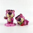 thumbnail image 5 of Toy Story-figura de oso feliz de fresa, caja ciega a la moda, máquina de garra, huevo Gacha, adorno bonito, muñeco, regalo, 5 of 5