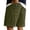 Army Green #039, variant on Shorts for Men Wide Leg Corduroy Shorts Apparel Drawstring Summer Elastic Waist Baggy Casual Vacation Classic Big and Tall Shorts, L