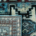 thumbnail image 6 of SAFAVIEH Vintage Hamadan Edin Oriental Area Rug, Light Blue/Black, 6'7" x 6'7" Square, 6 of 7