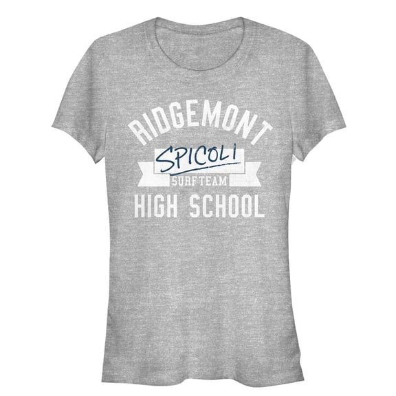 Junior's Fast Times at Ridgemont High Spicoli Surf Team Graphic Tee Athletic Heather 2X Large