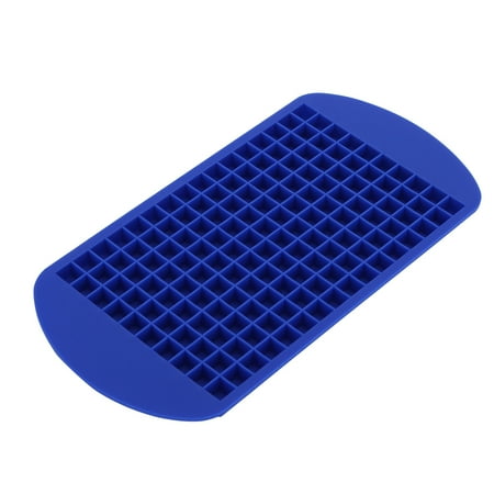 

Ice 160 Grid Silicone Ice Tray For Home For Restaurant Blue White