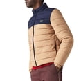 thumbnail image 1 of Lacoste Men's Padded Jacket with Concealed Hood Beige-Navy bh7774-51-7ev, 1 of 6