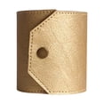 thumbnail image 2 of Cartera ligera y portátil para guardar dinero en efectivo, ideal para compras, viajes, festivales y para hombres. Oro, 2 of 9