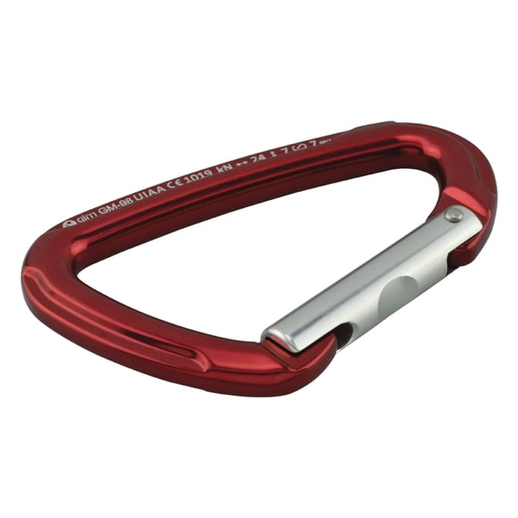 Mosqueton De Aluminio Gim Sports Tipo D 24Kn Gm-98