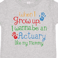 thumbnail image 4 of Inktastic Actuary Like Mommy Boys or Girls Toddler T-Shirt, 4 of 5