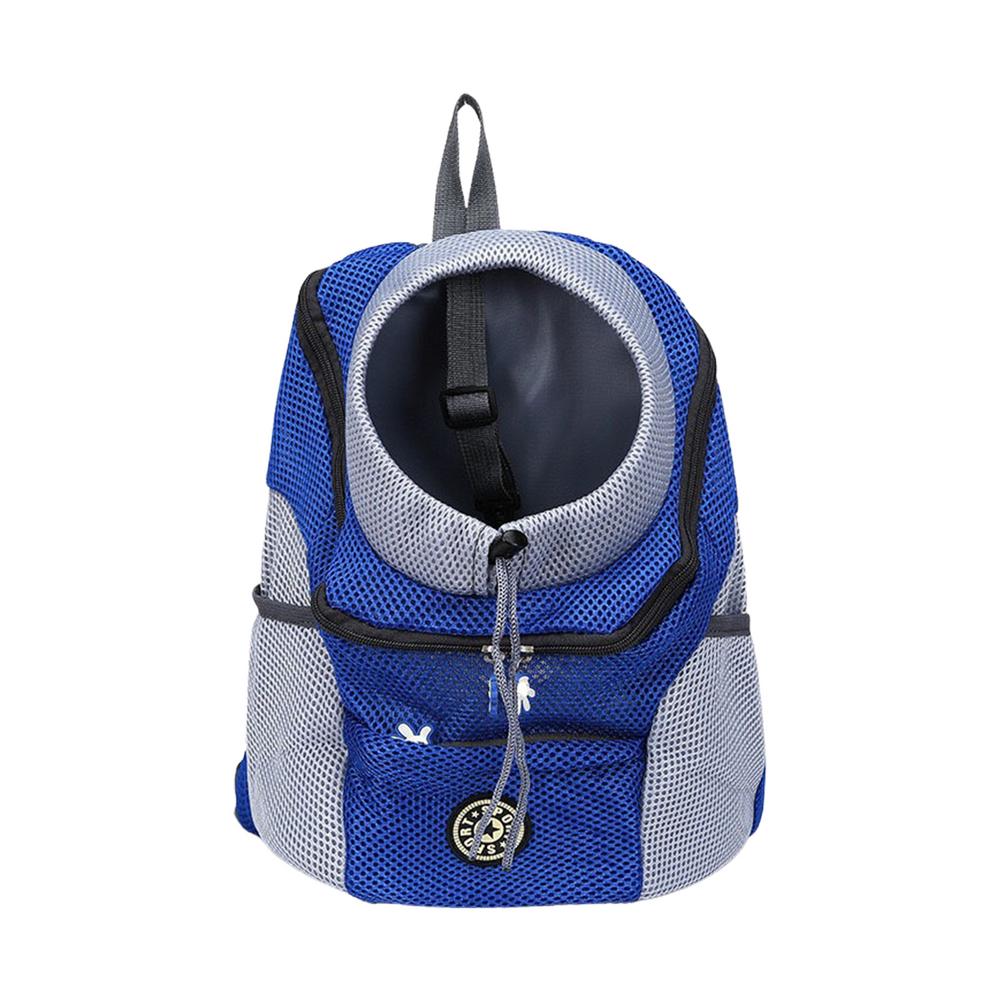 Portable Pet Travel Backpack, Breathable Mesh Double Shoulder Pet