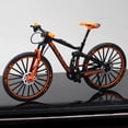 thumbnail image 4 of Mini Model Mountain Bike Finger Room Orange, 4 of 8