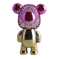 thumbnail image 2 of Portable Bear Fan- Chrome Gold (BF-Gold), 2 of 3