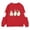 Red, variant on Futezty Boys Girls Halloween Shirts Kids Ghost Graphic Tees Raglan Long Sleeve T-Shirt 2T-7T