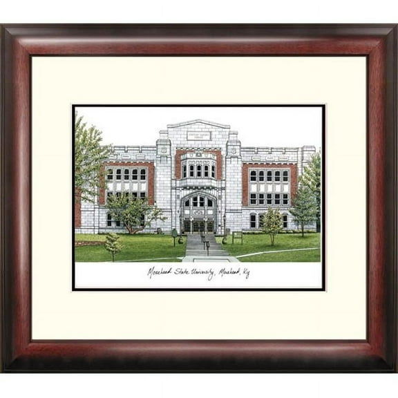 Campus Images KY985R Morehead State University Alumnus Framed Lithograph