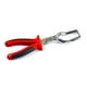 thumbnail image 2 of Alicates de línea Petro de combustible, mango antideslizante de PVC, alicates de extracción de desconexión de tubería roja de acero de aleación para reparación de automóviles, 2 of 9