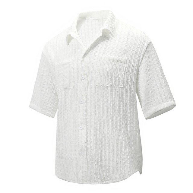pstuiky camiseta de hombre, Blusa informal de verano de manga corta con bloques de color para hombre camisetas de hombre xxl