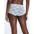 thumbnail image 5 of Joyspun Women's Lace Boyshort Panties, 3-Pack, Sizes XS-3XL, 5 of 10