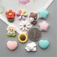 thumbnail image 3 of 6~12pc Cute Cartoon Mini Fridge Magnet Food Rabbit Flower Refrigerator Magnetic Stickers Fridge Magnet Home Decor, 3 of 5