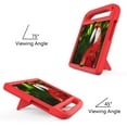 thumbnail image 3 of Dteck Case for Lenovo Tab M10 TB-X605F/X505 10.1 inch, Lenovo Tab P10 10.1" (TB-X705F /TB-X705L),Shockproof EVA Foam Kids Friendly Handle Lightweight Protective Shell Back Cover With Kickstand,Red, 3 of 6