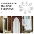 thumbnail image 3 of Miangastore 30pcs Glass Retainer Clips Glass Clips For Cabinet Glass Door Retainer Clips Cabinet Door Mirror Clamps Mirror Glass Clips, 3 of 9