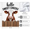 thumbnail image 3 of 2 Pcs Funny Kitchen Towels,Cow Microfiber Dish Towels,Kitchen Tea Towels,Kitchen Towel Set (18" X 26"), 3 of 3