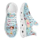 thumbnail image 1 of Zapatos de enfermería blancos para mujer, zapatillas deportivas de malla transpirables con diseño de marca para enfermeras, médicos y atención médica, 1 of 6