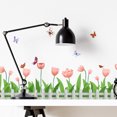 thumbnail image 4 of Adhesivo de pared de rejilla de mariposas de flores creativas, adhesivo de pared TUNC Sencillez, 4 of 5