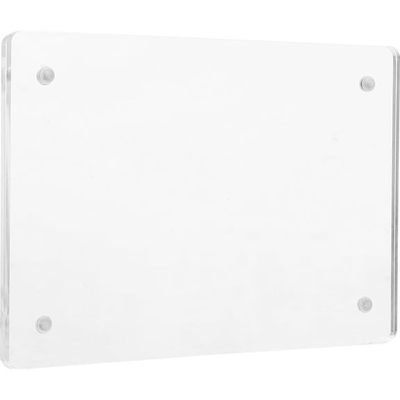 HOMEMAXS Transparent Acrylic Sign Holder Display Stand for Retail Restaurants Offices Menus 8.5 x 11 inches