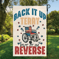 thumbnail image 5 of 1 Piece Patriotic Humor Garden Flag - Double-Sided Waterproof Burlap 12x 18inch , No Power Outdoor Decoration, Memorial Day and Independence Day, Stars and Stripes Design, Independence Day Decorations, 5 of 5