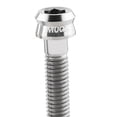 thumbnail image 3 of Perno de vástago de bicicleta, cubierta de vástago de bicicleta, tornillo de repuesto, tapa de auriculares de Metal, tornillo de vástago de b Plata M6x35mm, 3 of 8