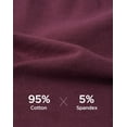 thumbnail image 6 of INNERSY Women's Cotton Underwear Hipster Panties 6 Pack Breathable Stretch Fit(2XL,Twilight Charm), 6 of 7