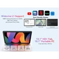 thumbnail image 3 of Tablet Blackview Tab 60Pro de 24 GB+128 GB de 10,1" Android 15 5G, 3 of 3