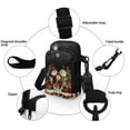 thumbnail image 5 of HELLHERO 4.33"x1.97"x7.09" Shoulder Bag, Men, Women with Unique Gift Snowmen Gifts Night, 5 of 7